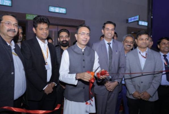  अंतरराष्ट्रीय व्यापार मेले में इलेक्ट्रॉनिक्स एवं सूचना प्रौद्योगिकी विभाग के पवेलियन का उद्घाटन