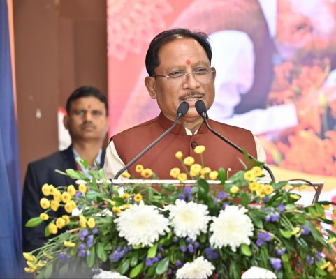 रायपुर : संविधान में आस्था रखकर आगे बढ़ रहा है विश्व का सबसे बड़ा लोकतंत्र भारत : मुख्यमंत्री साय