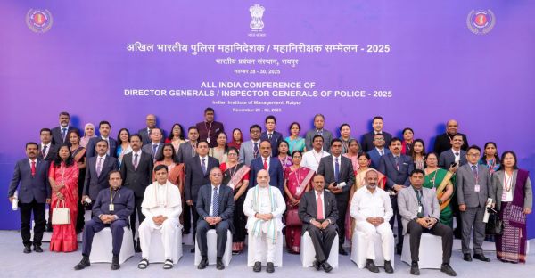 गृह मंत्री अमित शाह ने 60वें डीजीपी-आईजीपी सम्मेलन का उद्घाटन किया, नक्सलवाद में बड़ी गिरावट को बताया ऐतिहासिक उपलब्धि