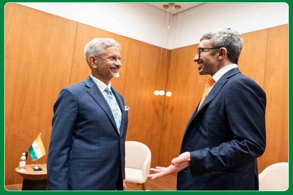 विदेश मंत्री डॉ. एस. जयशंकर ने संयुक्त अरब अमीरात के उप-प्रधानमंत्री और विदेश मंत्री अब्दुल्ला बिन जायद अल नाहयान को उनके राष्ट्रीय दिवस पर शुभकामनाएँ दीं