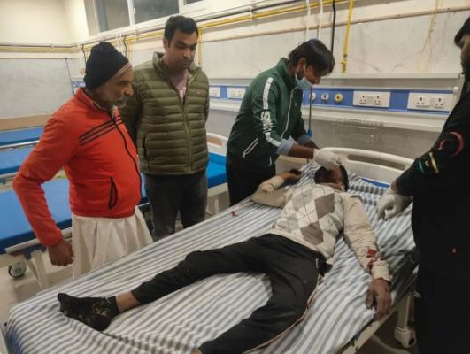  अलग-अलग तीन दुर्घटना में चार लोग घायल