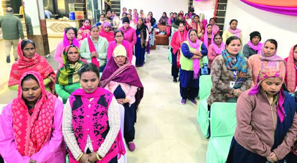 आशाओं को दिया जीवनशैली आधारित रोगों के प्रबंधन का प्रशिक्षण