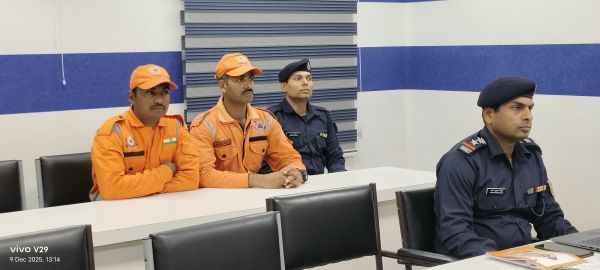 नालंदा जिले में आपदा प्रबंधन को लेकर किया गया माॅक ड्रील बैठक