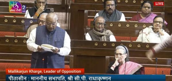 वंदे मातरम् को नारा बनाने वाली कांग्रेस ही थीः खरगे