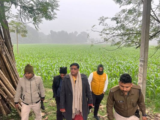 कौशल विकास एवं स्वास्थ्य शिक्षा परियोजना को लेकर स्थल निरीक्षण