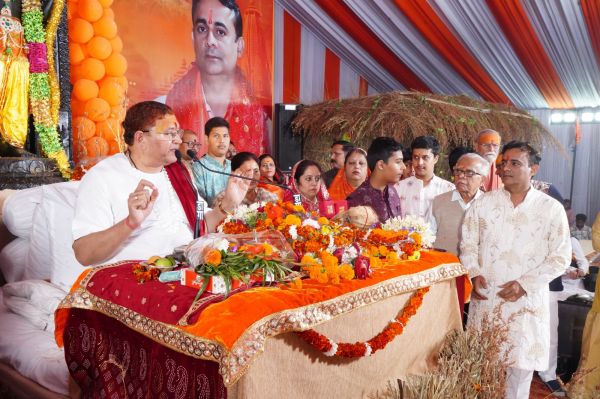  जीवन को संस्कारित करने वाला पवित्र संस्कार है विवाह: पं. अतुल कृष्ण महाराज