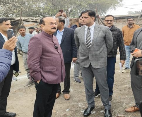 मंत्री सूद ने विकासपुरी में स्वच्छता व्यवस्था का किया निरीक्षण