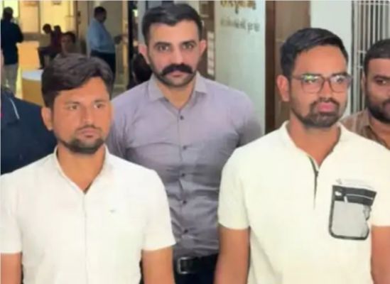 राशन की दुकानों से अवैध वसूली में आआपा का शहर महामंत्री सहित दो गिरफ्तार