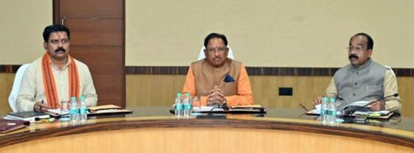 मुख्यमंत्री साय की अध्यक्षता में साल की अंतिम कैबिनेट बैठक आज