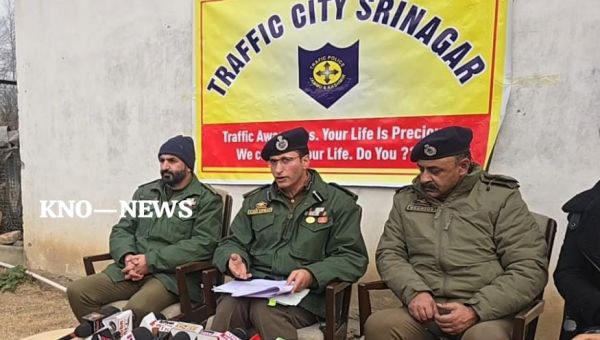 श्रीनगर में 2025 में यातायात प्रवर्तन में महत्वपूर्ण सुधार
