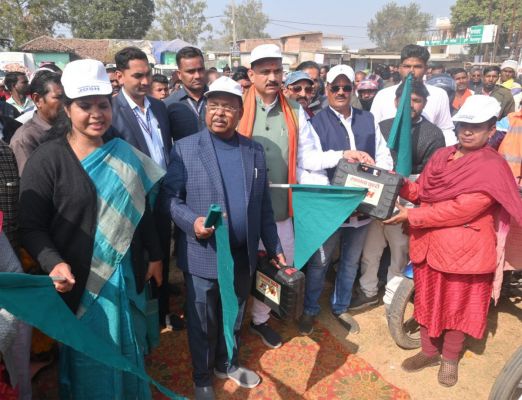 रायपुर : आदिम जाति मंत्री नेताम ने किया जर्नी ऑफ सेनीटेशन हाईजिन का शुभारंभ