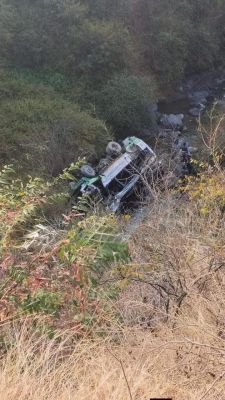 हिमाचल पथ परिवहन निगम की बस उत्तराखंड में खाई में गिरी, तीन की मौत, कई घायल