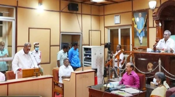 पुडुचेरी में 5,396 करोड़ रुपये का अंतरिम बजट पेश