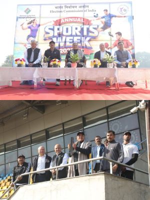 ईसीआई ने वार्षिक खेल सप्ताह 2026 का शुभारंभ किया