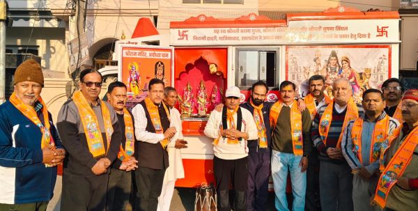  यमुनानगर में 22 फरवरी के हिंदू सम्मेलन से पूर्व जनसंपर्क अभियान तेज