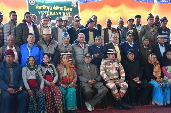 35वीं वाहिनी, आईटीबीपी ने मनाया सेवानिवृत्त सैनिक दिवस