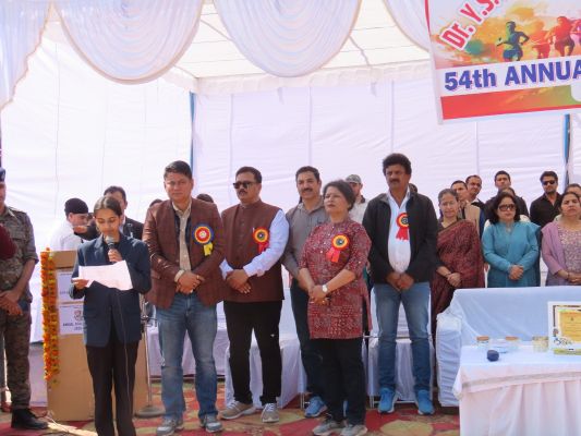 नाहन पीजी कॉलेज की 54वीं वार्षिक एथलेटिक्स मीट में 250 खिलाड़ियों ने दिखाया दमखम