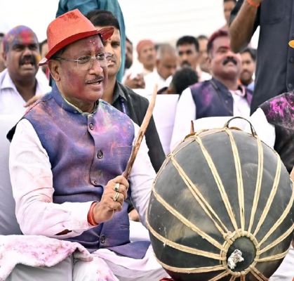  मुख्यमंत्री साय आज होली मिलन कार्यक्रमों में होंगे शामिल