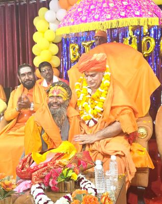 स्वामी चक्रपाणि नंद गिरी महाराज ने सनातन धर्म प्रचार अभियान किया शुरू