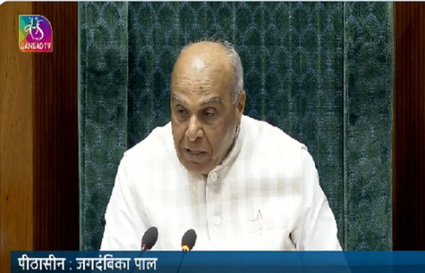 लोकसभा की कार्यवाही में बाधा डाल रहे विपक्ष को जगदंबिका पाल ने आड़े हाथों लिया