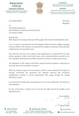 एलपीजी की कमी से बेंगलुरु का होटल उद्योग संकट में, केंद्र से तत्काल आपूर्ति बहाल करने की मांग