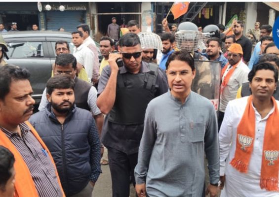 सांसद राजू बिष्ट पहुंचे चोपड़ा, आरोपितों की गिरफ्तारी की मांग तेज
