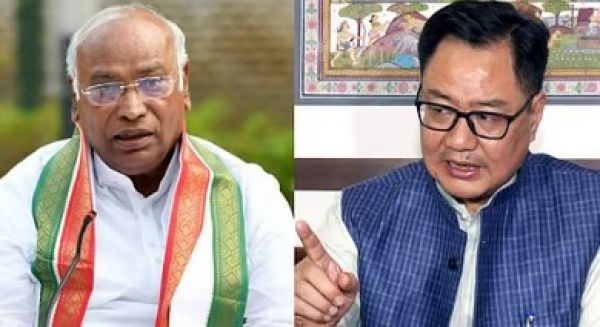 'नारी शक्ति वंदन अधिनियम' पर विपक्ष की सर्वदलीय बैठक की मांग, खरगे ने रिजिजू को लिखा पत्र