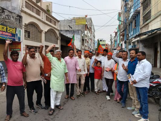 देवरिया में भाजपा ने किया गांव चलो अभियान का शुभारंभ