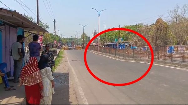 धनबाद-रांची मुख्य मार्ग धंसा, दहशत में लोग