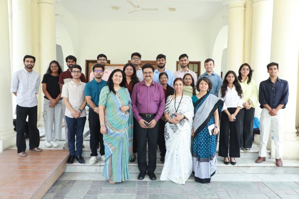 डीयू कुलपति ने हंसराज कॉलेज के छात्रों से किया संवाद