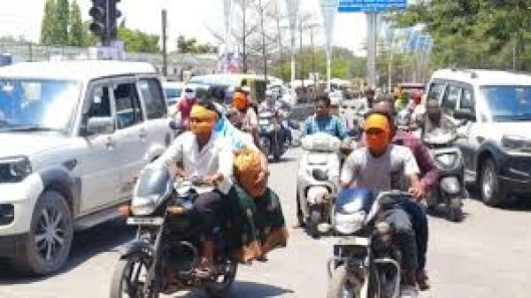 छत्तीसगढ़ के राजनांदगांव में तापमान 45 डिग्री सेल्सियस तक पहुंचा