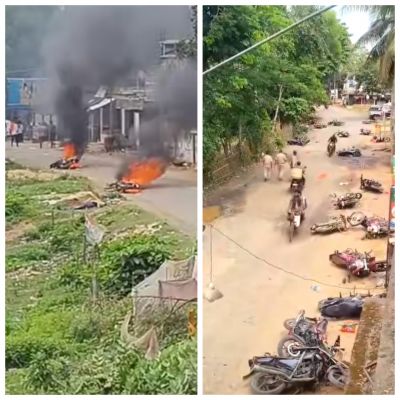 दांतन में भाजपा की रैली पर हमला, 54 घायल