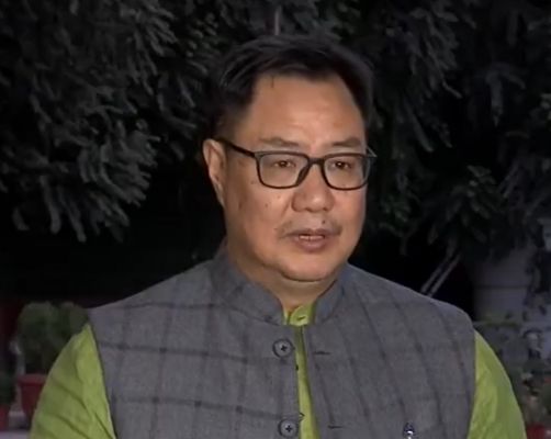 सभी विपक्षी दल लगातार सरकारी एजेंसियों पर हमले करते रहे हैं, अब न्यायपालिका को निशाना बना रहे हैं: किरेन रिजिजू