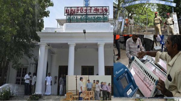 पुडुचेरी में मतगणना शुरू