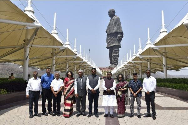 स्टैच्यू ऑफ यूनिटी पहुंचे ओडिशा के मुख्यमंत्री, बोले-&rsquo;एक भारत, श्रेष्ठ भारत&rsquo; का प्रतीक है यह स्मारक