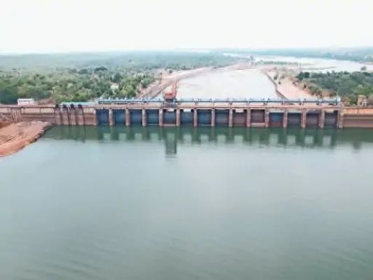गंगरेल बांध से भरे जा रहे धमतरी, कुरुद और नगरी ब्लाक के तालाब