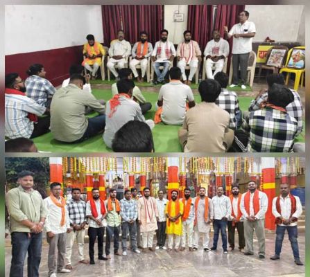 साप्ताहिक मिलन हिंदू समाज को संगठित करने का प्रमुख केंद्र : शुभम नाग