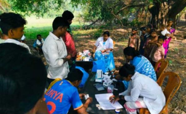 बीजापुर के ग्राम गमपुर में 771 ग्रामीणों का किया गया यूनिवर्सल हेल्थ स्क्रीनिंग सर्वे