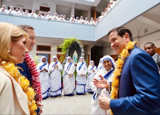 रुबियो अपने पहले भारत दौरे पर कोलकाता पहुंचे, QUAD की बैठक एजेंडा में प्रमुखता से शामिल है।