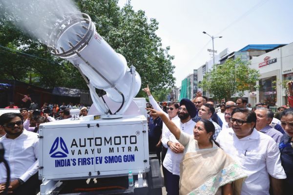 मुख्यमंत्री ने की वायु प्रदूषण को कम करने वाले नए उपकरणों की समीक्षा