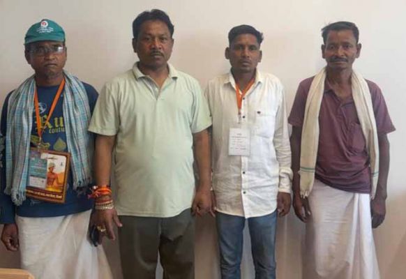 बस्तर सांसद की पहल पर नई दिल्ली 'जनजाति समागम' में बिछड़े सुकमा के तीन ग्रामीण सुरक्षित मिले