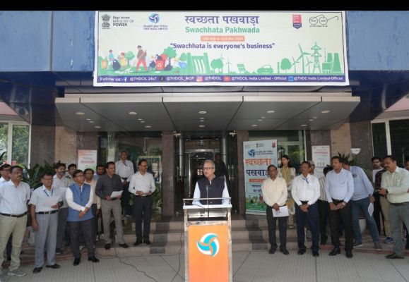 टीएचडीसी ने स्वच्छ और हरित भारत का दिया संदेश