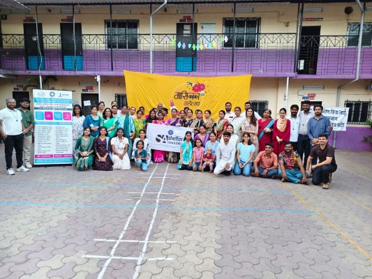 टीएमसी शाला में 'मासिक महोत्सव ' पर जागरूकता सत्र