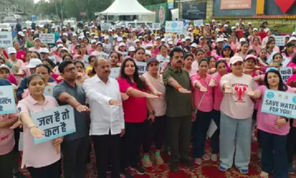 इंदौर में जल संरक्षण के लिए हुई देश की सबसे छोटी &lsquo;मिनी थान&rsquo; दौड़, गिनीज बुक में नाम दर्ज