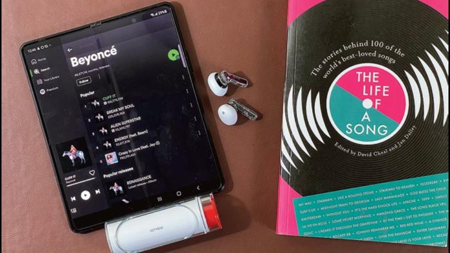 Nothing Ear Stick is a pair of sound cans that are also a conversation starter