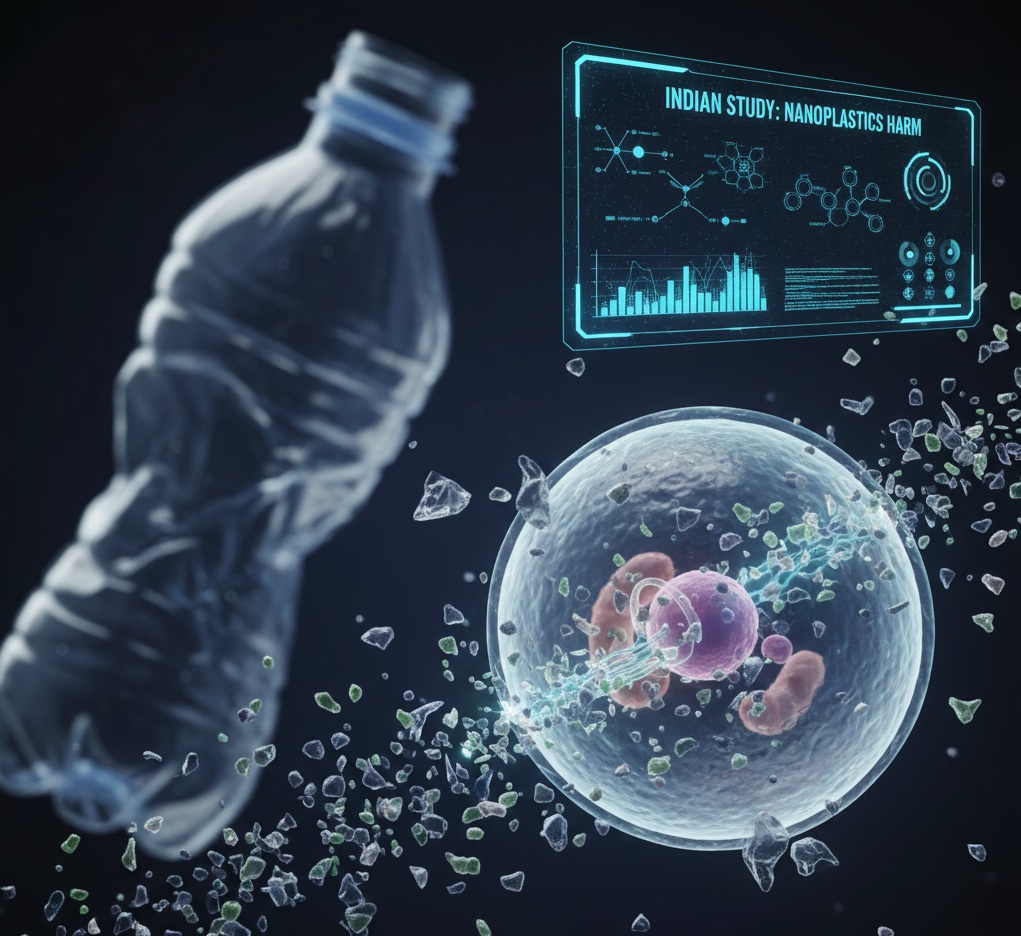 एकल-उपयोग प्लास्टिक की बोतलों से निकले नैनोकण स्वास्थ्य के लिए गंभीर खतरा