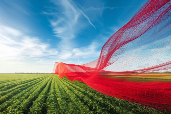 लाल जाल के पीछे का विज्ञान: पर्यावरण-अनुकूल खेती में एक नई सुबह