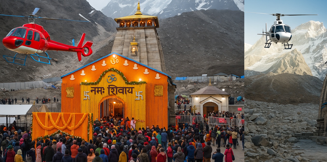 आस्था में तकनीक का नया अध्याय : केदारनाथ की हेली सेवाओं को इसरो का ‘डिजिटल कवच’