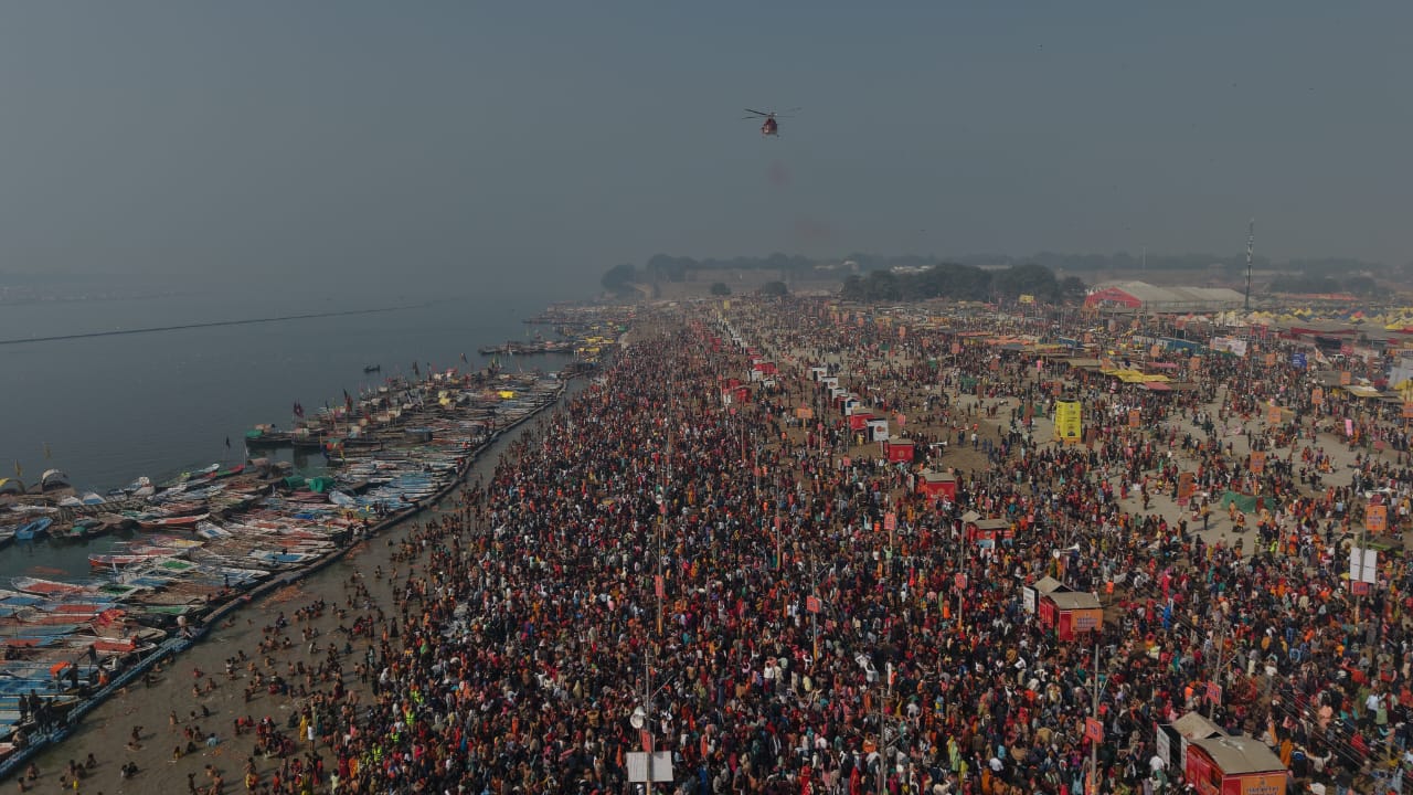 माघ मेले में बसंत पंचमी का पवित्र स्नान &ndash; 2026