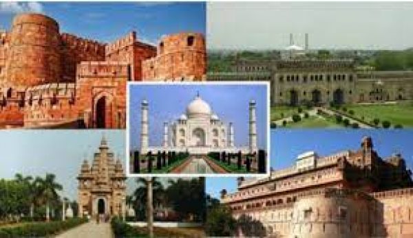 प्राचीन किलों और स्मारकों से भरा हुआ -भारत 